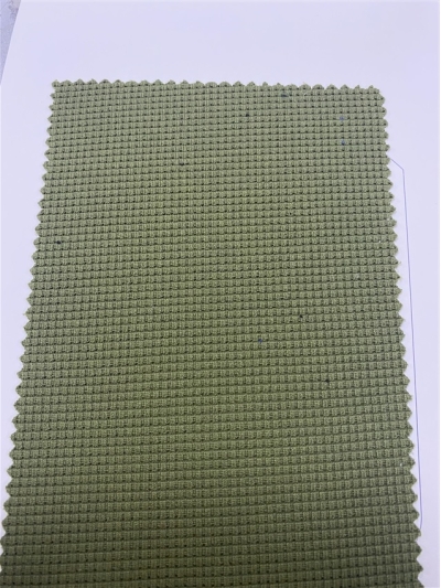 GZ-YXYF 3604#  華夫格  幅寬：170CM 克重：250GSM 成分：100% polyester  吸濕排汗 側面照